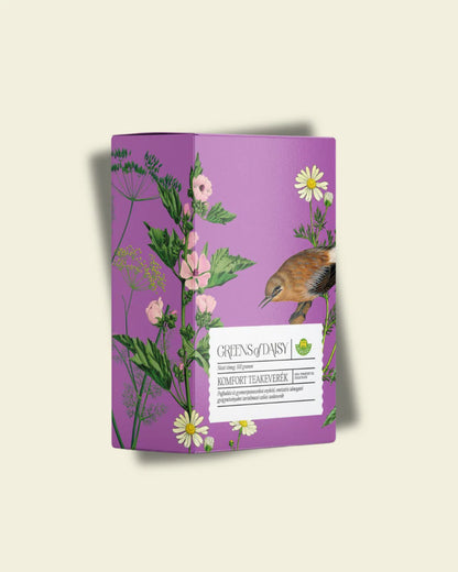 KOMFORT – Emésztést segítő puffadás elleni szálas teakeverék