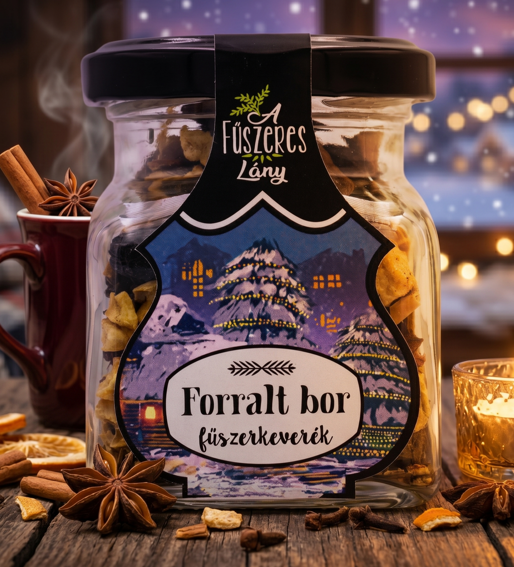 Forralt bor fűszerkeverék -  35 g