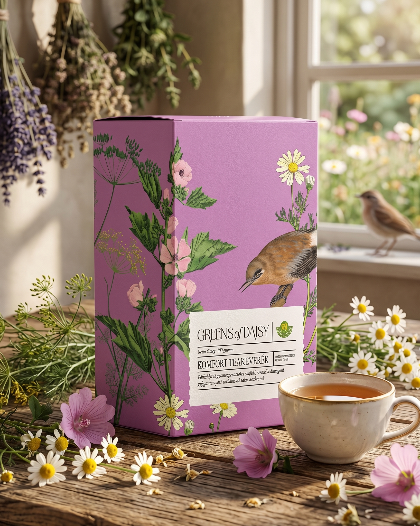 Komfort - Emésztést segítő puffadás elleni teakeverék - 100 g