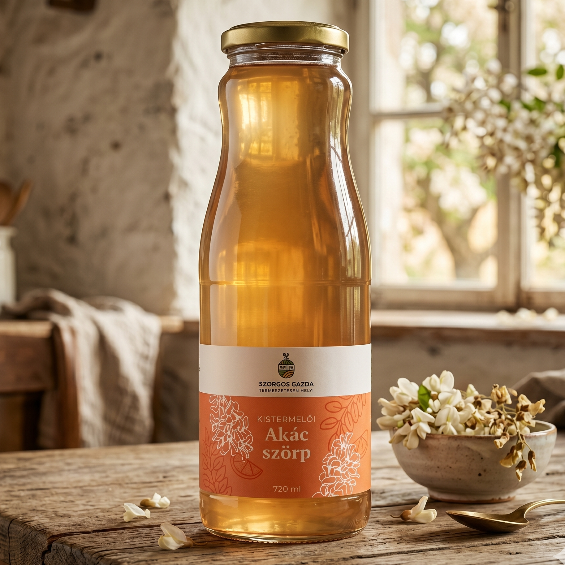 Szorgos Gazda - Akác szörp - 500 ml