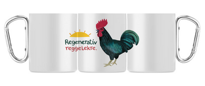 Remény Farm karabíneres acél bögre