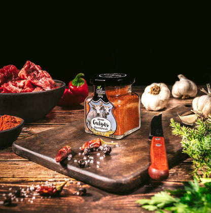 Gulyás fűszer látványkép közelebbről