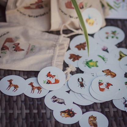 Erdei memória játék